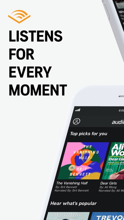 Audible audio books & podcasts screenshot-0