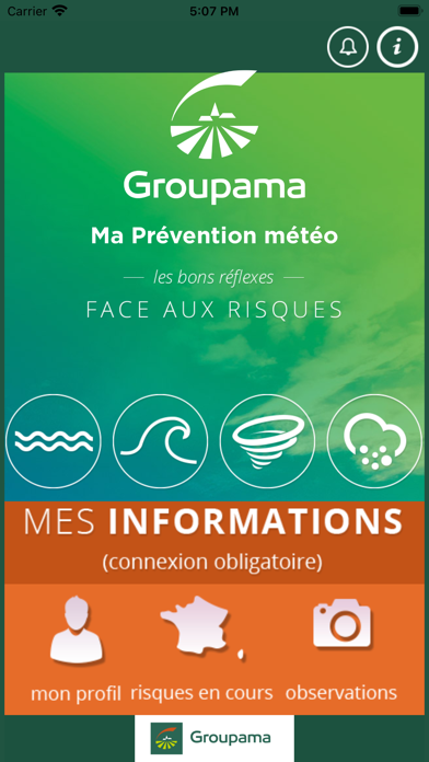 Groupama ma prévention météo Screenshot