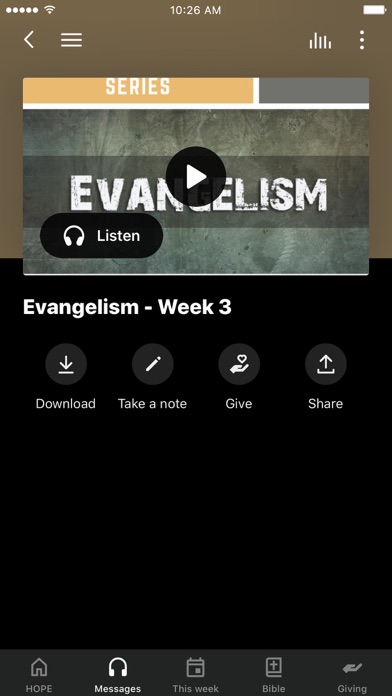 Mount Hope Church Williamston Screenshot