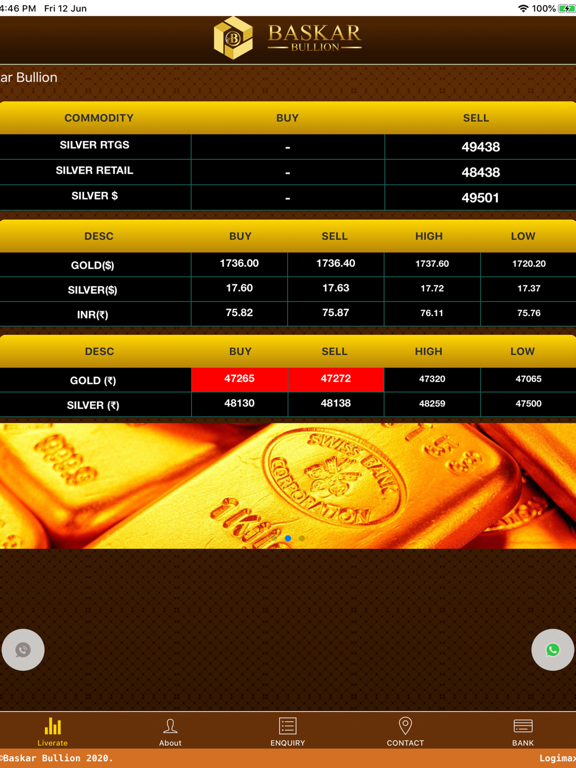 Screenshot #5 pour Baskar Bullion