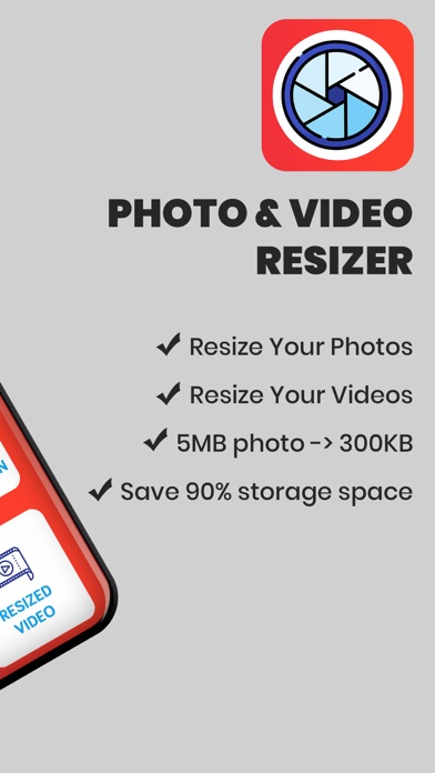 Photo and Video compression Screenshot