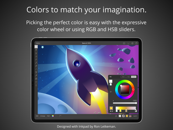 Inkpad - Graphic Design iPad app afbeelding 8