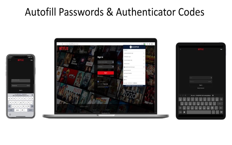password manager authenticator iphone screenshot 2