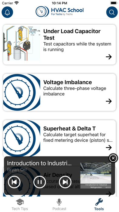 HVAC School Screenshot