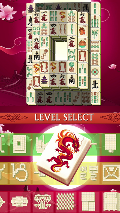 Screenshot #3 pour Mahjong Classique Deluxe Tiles