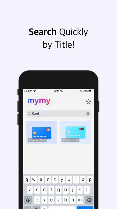 mymy - Secret Photo, Safe Lock Screenshot