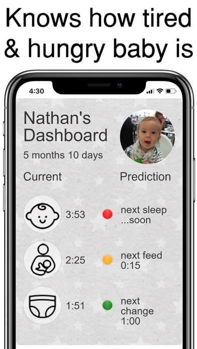 BabyPi Smart Baby Log Tracker Screenshot