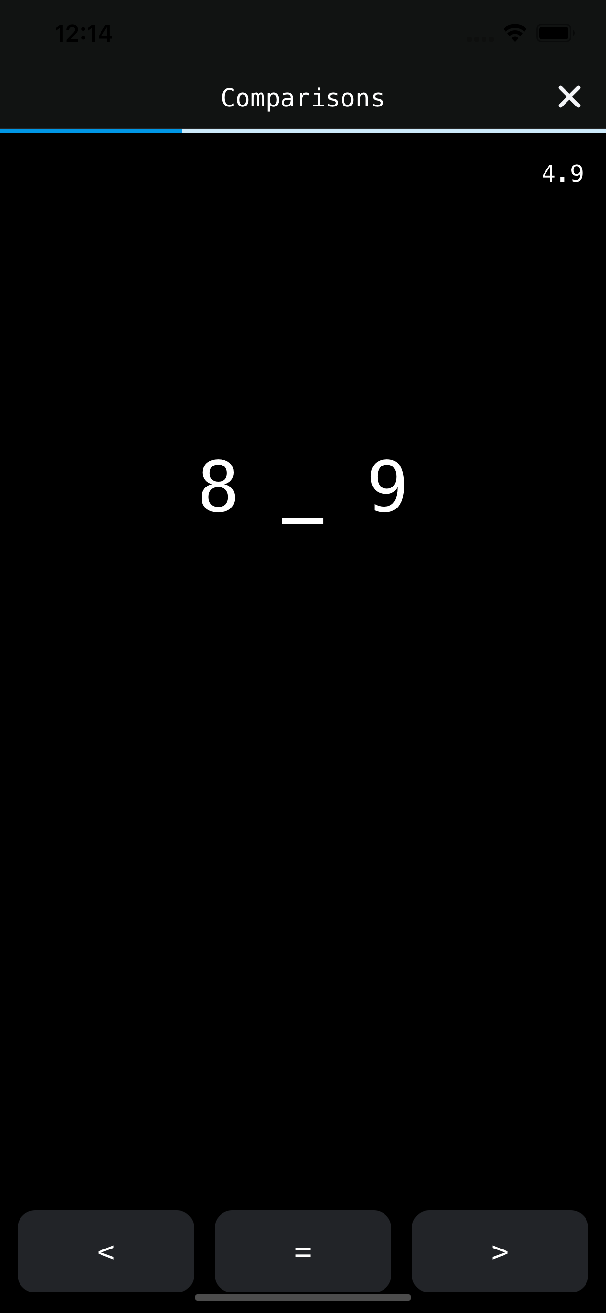 Minimal Math Games
