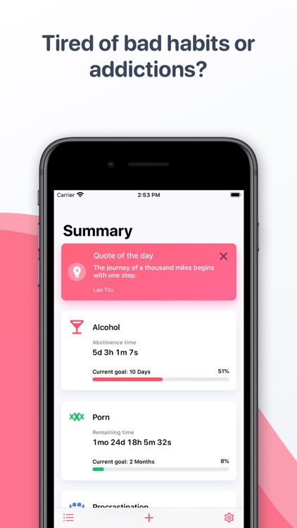 Quitzilla: Quit Tracker