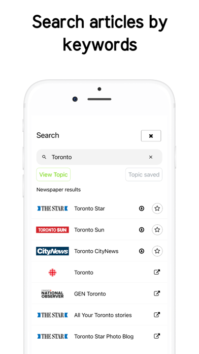 Canadian News - Newsstand CA Screenshot