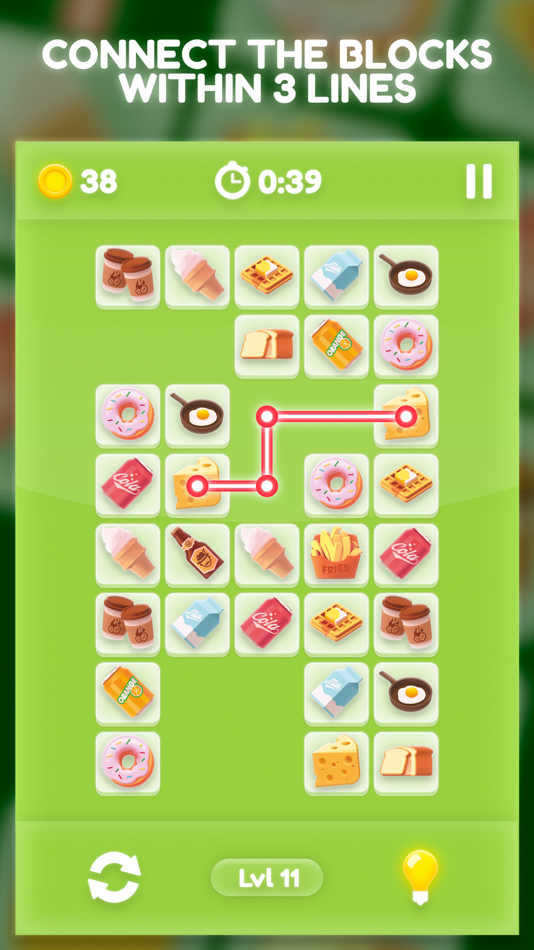 #3. Tile connect - Puzzle game (iOS) By: Vitaliy Odarchenko