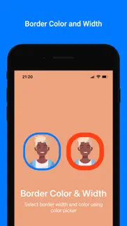 uniqpp - border for profile iphone screenshot 3