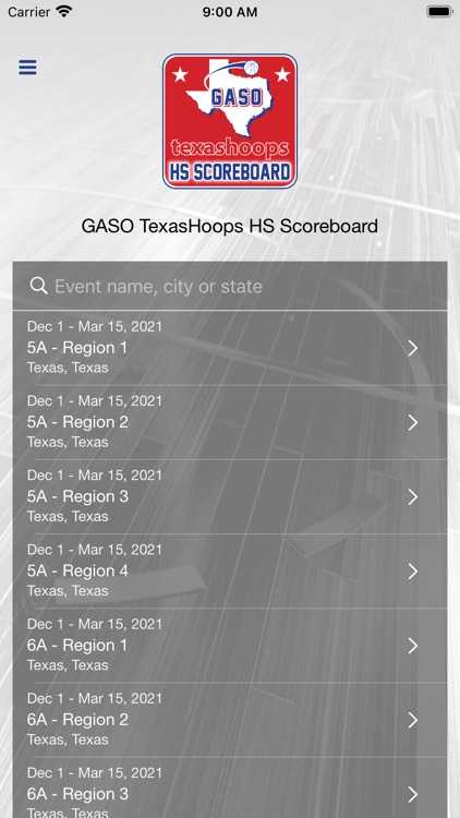 GASO TexasHoops HS Scoreboard