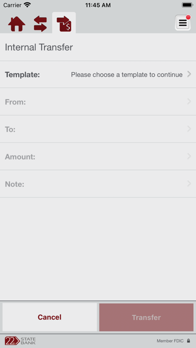 22nd State Bank Biz Screenshot