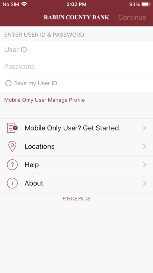 #1. RCB Personal Banking (iOS) 由: Rabun County Bank