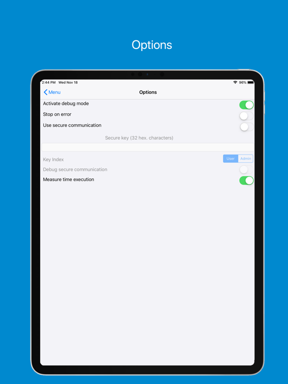 NFC Script iPad screenshot 4 - Developer Tools app