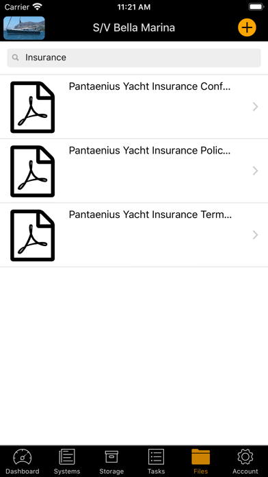 Quartermaster Yacht Management Screenshot