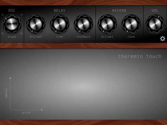 Theremin Touch iPad app afbeelding 4