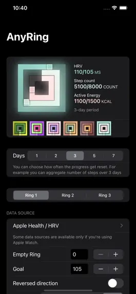 Game screenshot AnyProgress - Three Indicators mod apk