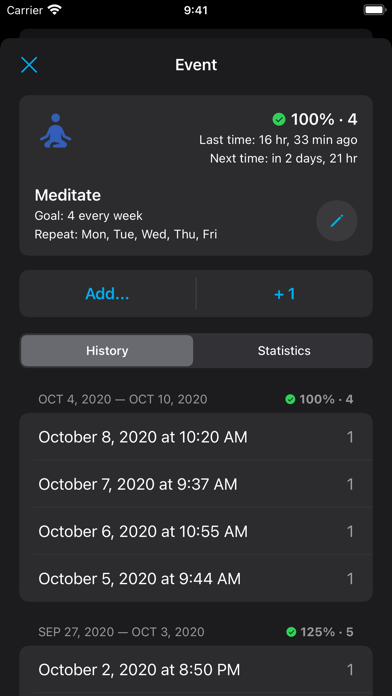 Events - Habit Trackerのおすすめ画像4