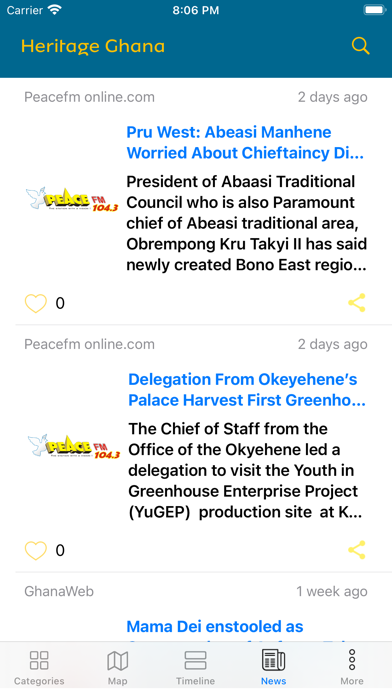 Heritage Ghana App Screenshot