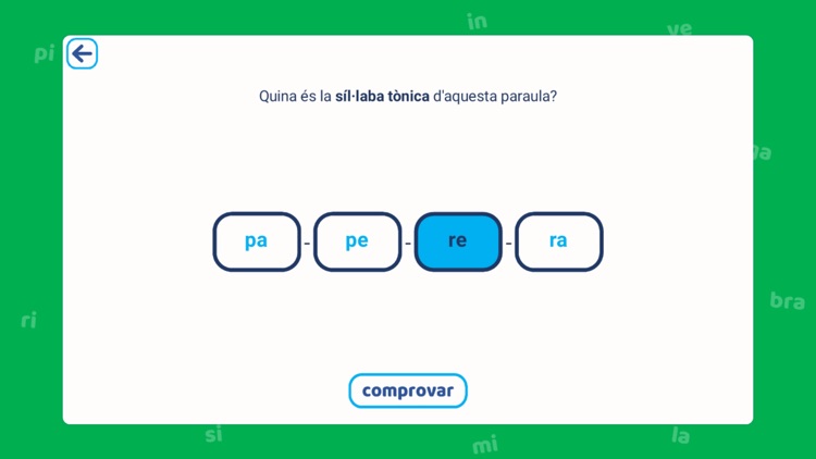 Juga amb les síl·labes screenshot-4
