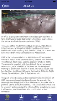 karnatka badminton association iphone screenshot 2