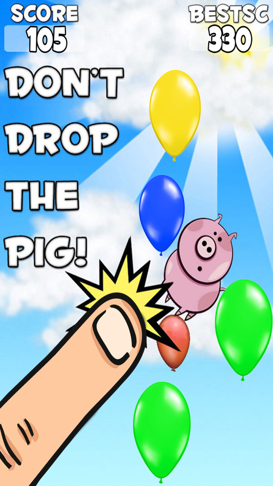 #1. Dont Drop the Pig (iOS) By: Giuseppe Calcagno