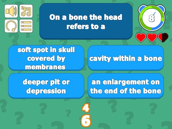 Screenshot #6 pour Skeletal System Quiz & Anatomy