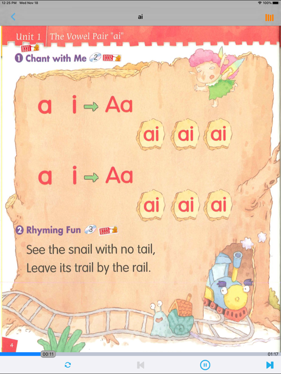 Screenshot #5 pour Phonics Kids教材5A5B -英语自然拼读王