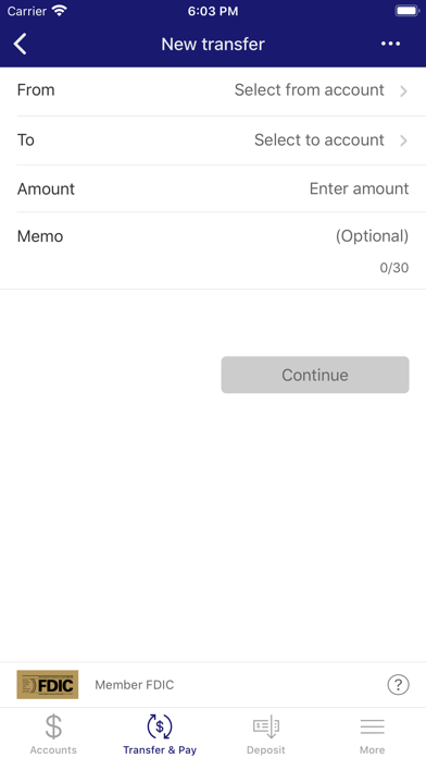 Keystone Savings Bank Screenshot