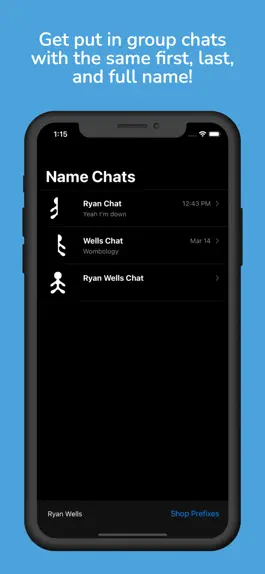 Game screenshot Name Chat apk