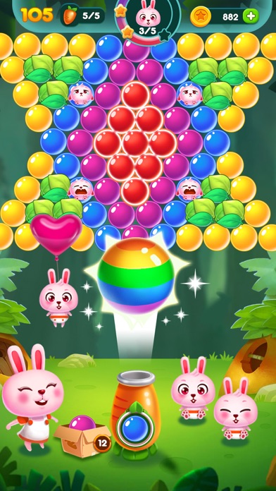 Bubble Bunny: Animal Forest Screenshot