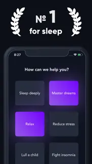 sleep sounds by purr iphone screenshot 1