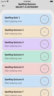 ultimate english spelling quiz iphone screenshot 3