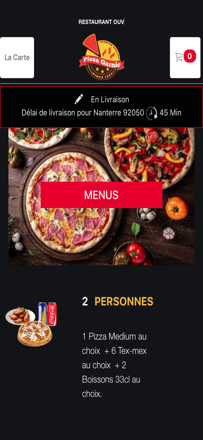 Pizza Garnie Rueil