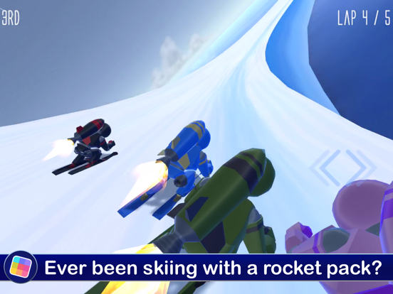 Rocket Ski Racing - GameClub iPad app afbeelding 2