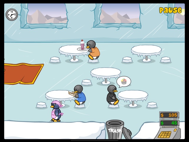 Penguin Diner - Jogo Grátis Online