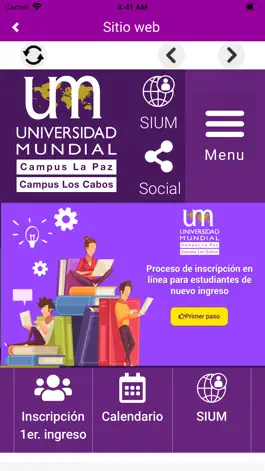 Game screenshot Universidad Mundial apk