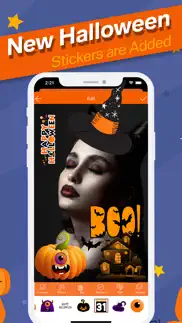 halloween photo frames 2020 hd iphone screenshot 1