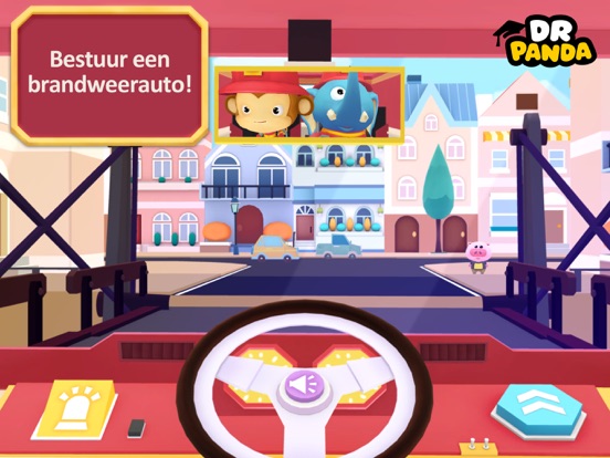 Dr. Panda Brandweer iPad app afbeelding 4