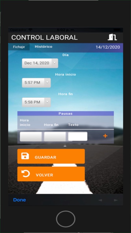 AEOL Control Horario Laboral
