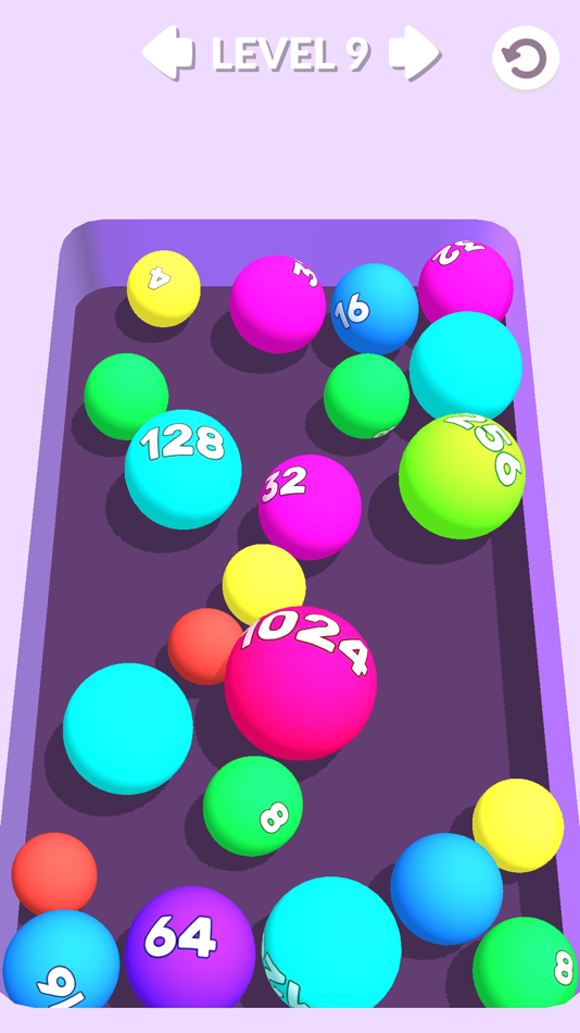 #2. Merge Balls 3D (iOS) By: Anna Nikolaevna