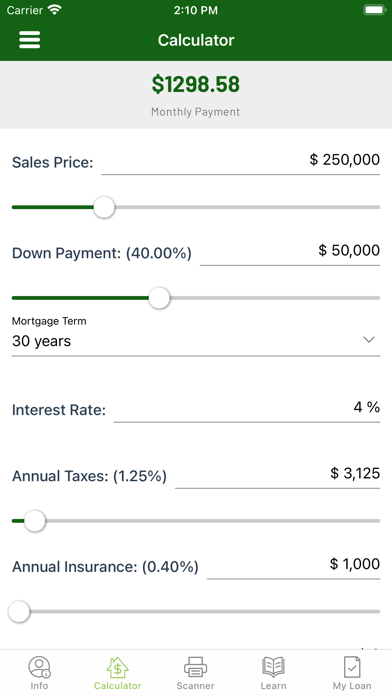 My Arbor Bank Mortgage Screenshot