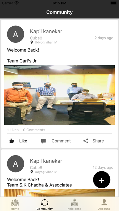 Cube8 Coworks Screenshot 3 - AppWisp.com Cube8 Coworks Screenshot 3 - AppWisp.com