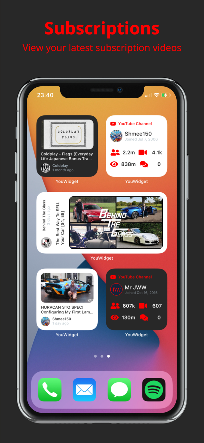 YouWidget - Widget for YouTube