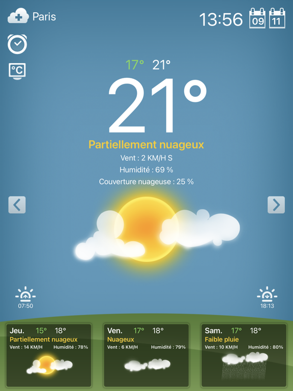 Screenshot #5 pour Météo pour iPad!
