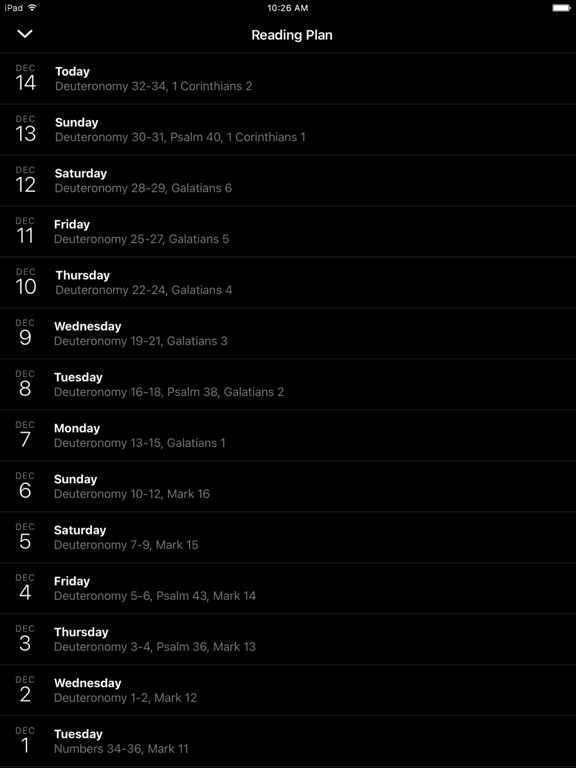 NC Assemblies of God iPad screenshot 3 - Education app