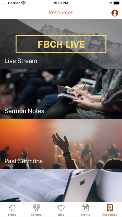 First Baptist Church Hesperia Screenshot