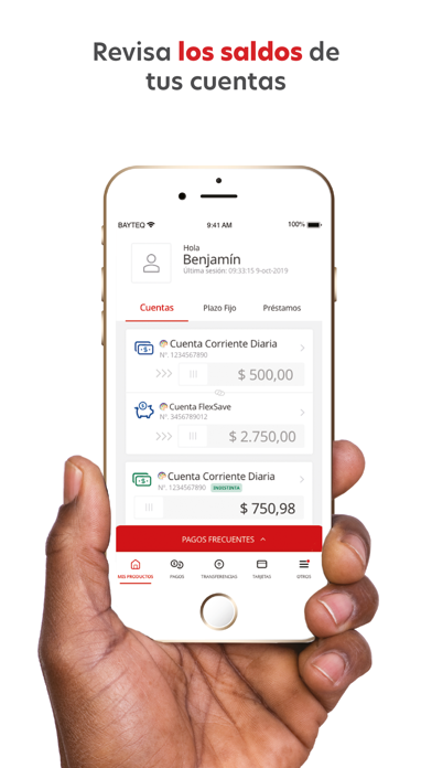 Banco ProCredit Ecuador Screenshot